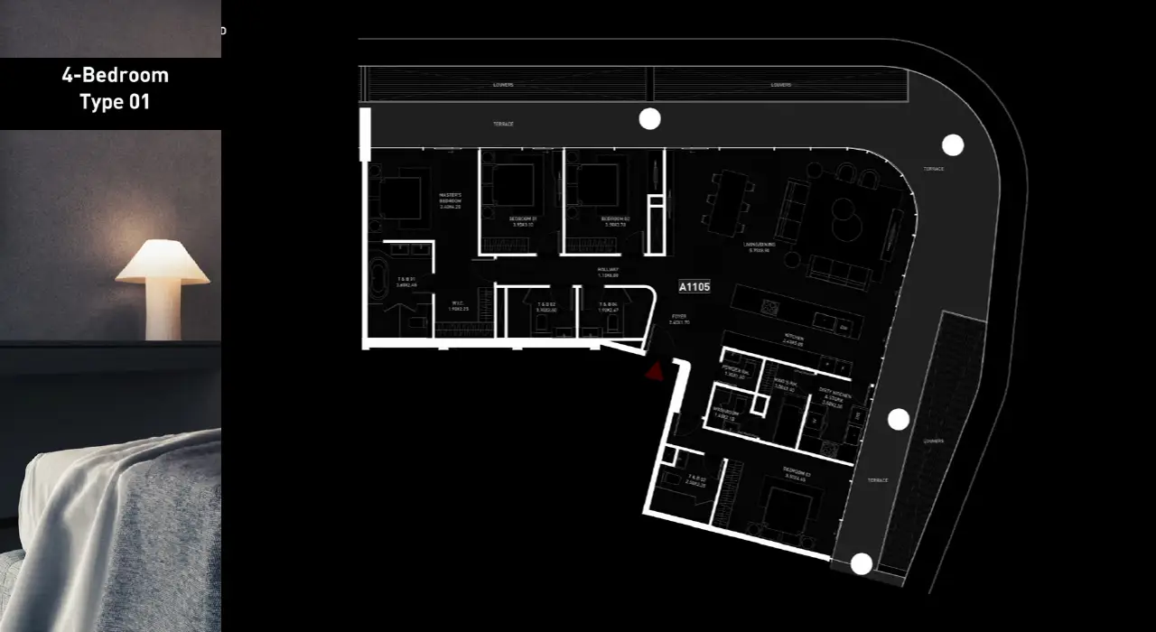 4 BR - Type A